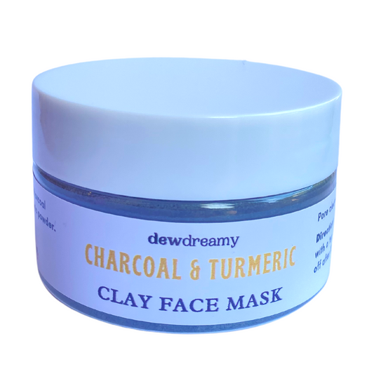 Charcoal & Turmeric Clay Face Mask