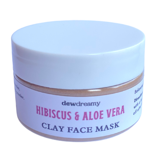 Hibiscus & Aloe Vera Clay Face Mask